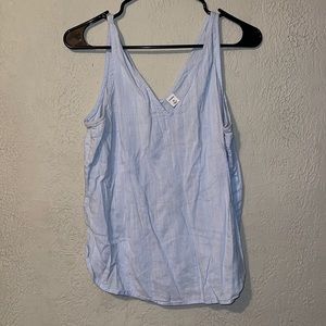 Old Navy V-Neck Lightweight Linen Looking Tank Top for Women